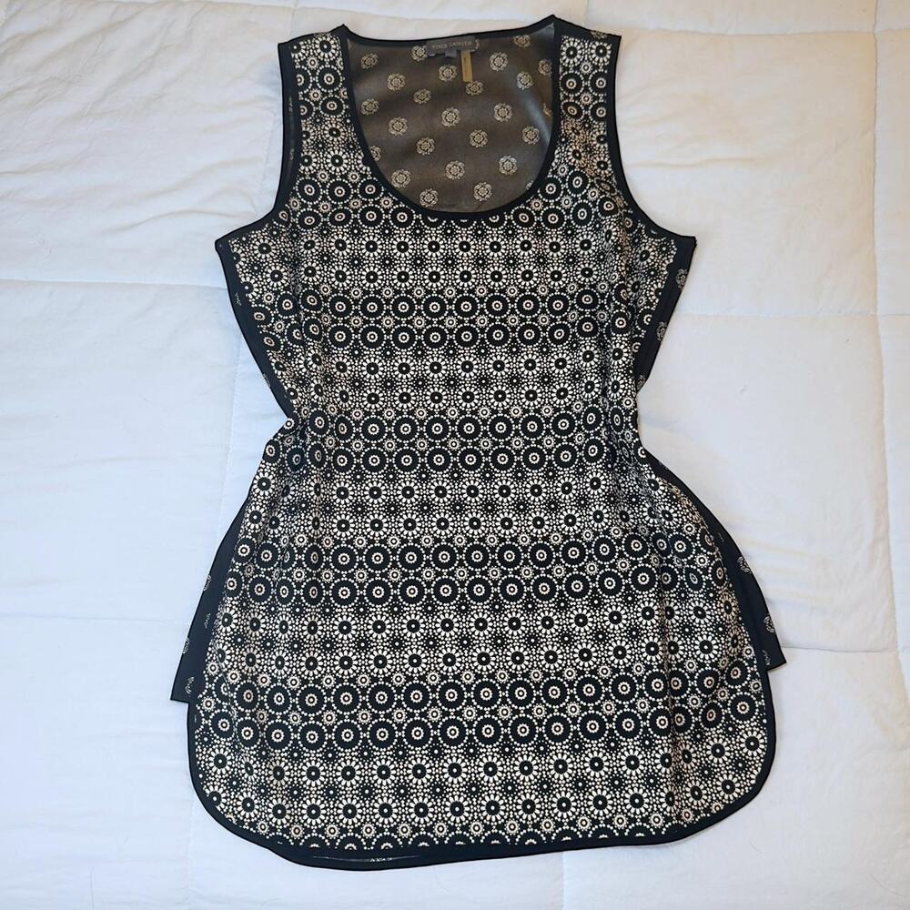 Black and white y2k patterned